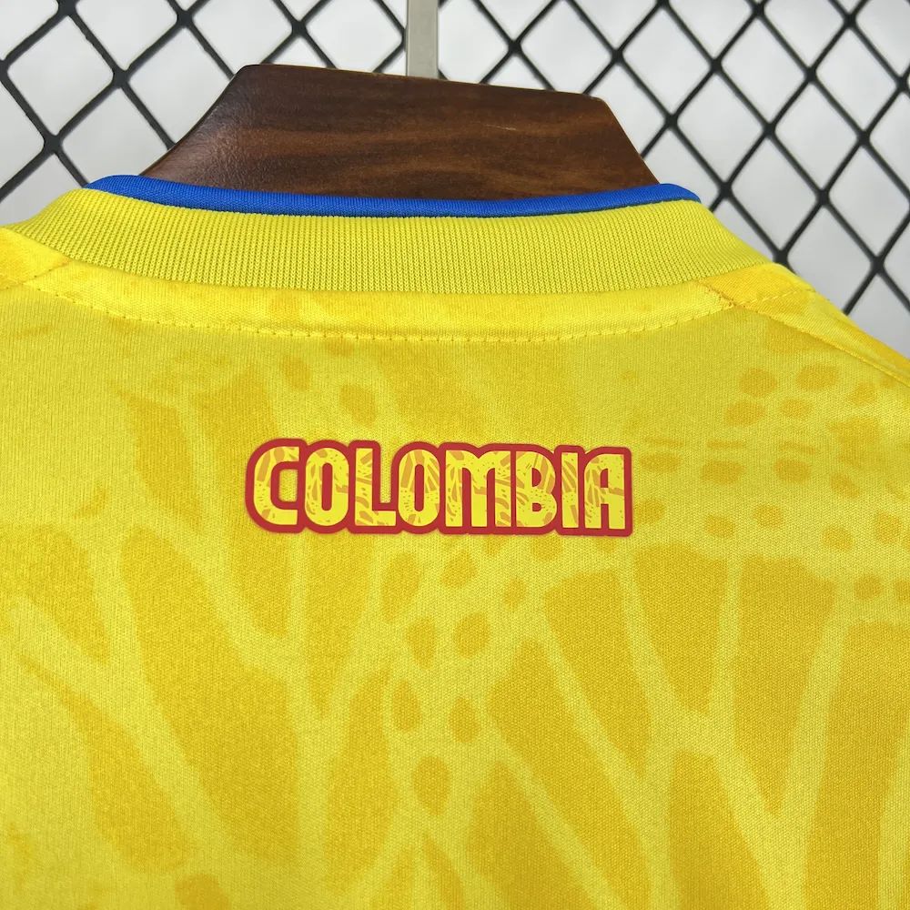 Colombia 2026 Camisola Principal Mundial de Manga Comprida – Homem
