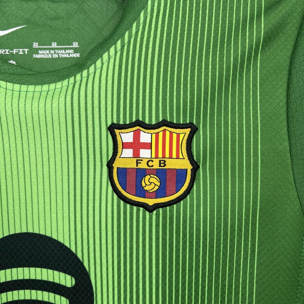Barcelona 2025/26 Conjunto de Guarda-Redes – Criança