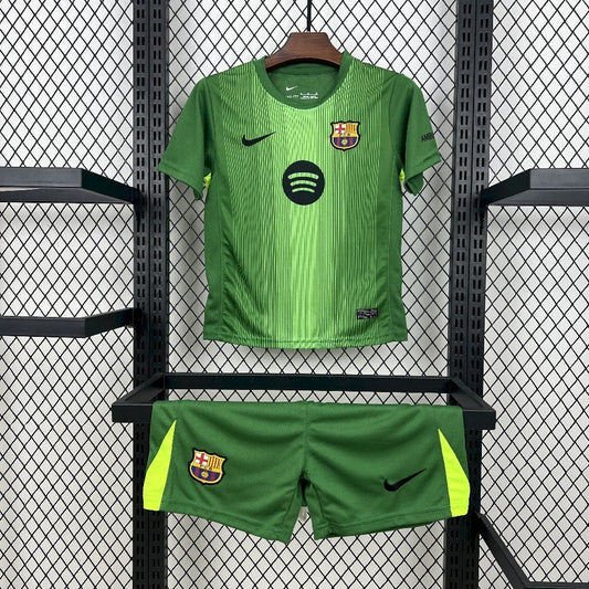 Barcelona 2025/26 Conjunto de Guarda-Redes – Criança