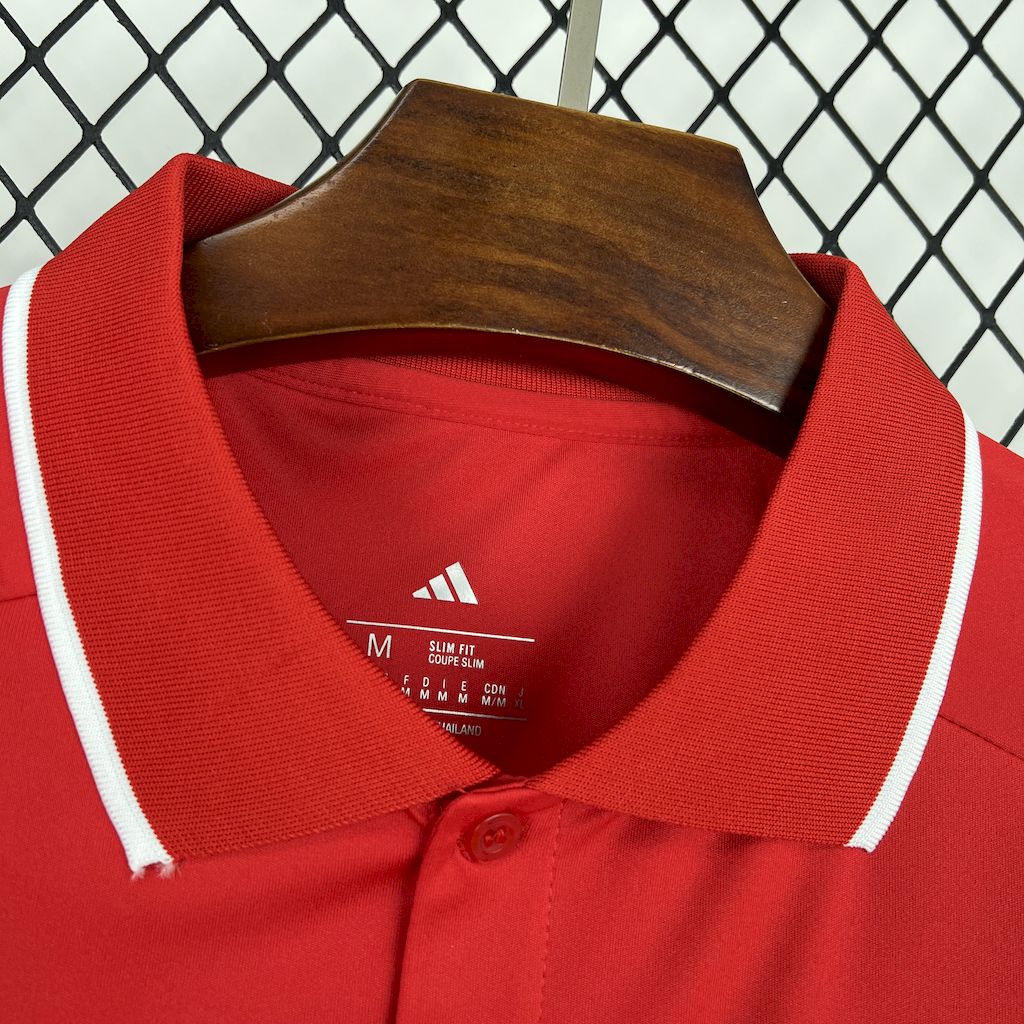 Sevilla FC 2025/26 Camisola Polo Vermelha Travel – Homem