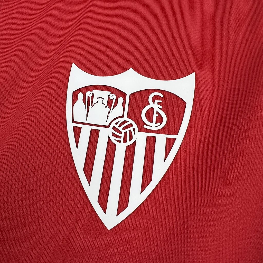 Sevilla FC 2025/26 Camisola Polo Vermelha Travel – Homem