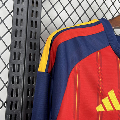 Espanha 2026 Camisola Principal Mundial de Manga Comprida Champions Edição – Homem
