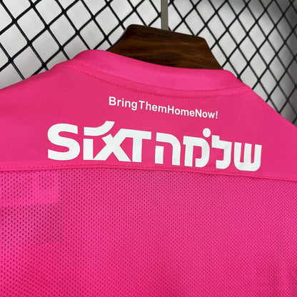 Hapoel Tel Aviv 2025/26 Camisola Rosa Outubro – Homem
