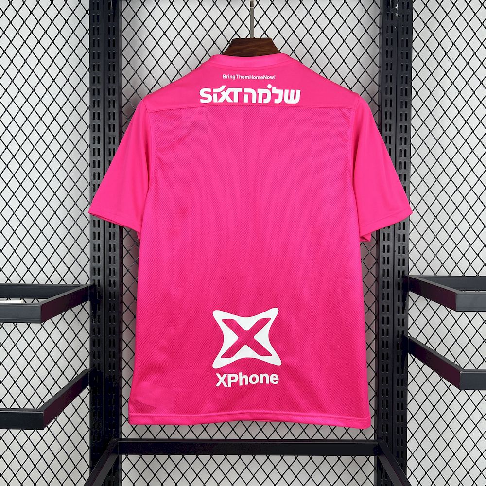 Hapoel Tel Aviv 2025/26 Camisola Rosa Outubro – Homem