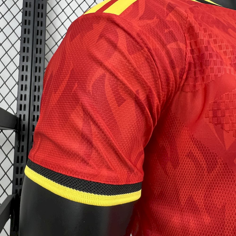 Bélgica 2026 Camisola Principal Mundial Versão Jogador – Homem