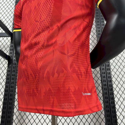 Bélgica 2026 Camisola Principal Mundial Versão Jogador – Homem