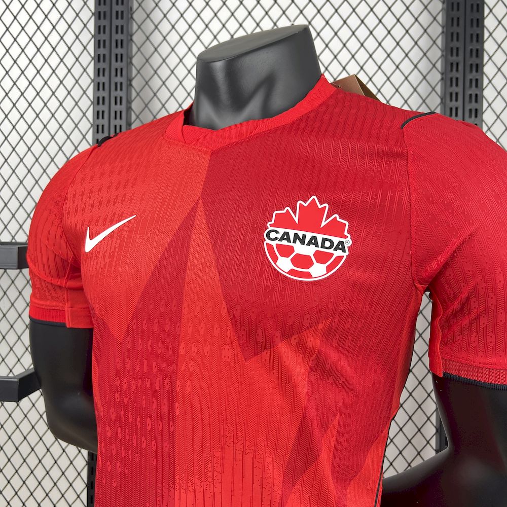 Canadá 2026 Camisola Principal Mundial Versão Jogador – Homem