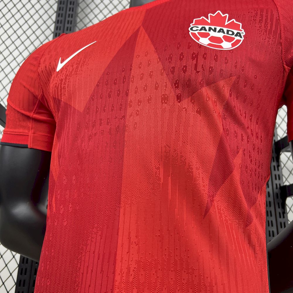 Canadá 2026 Camisola Principal Mundial Versão Jogador – Homem