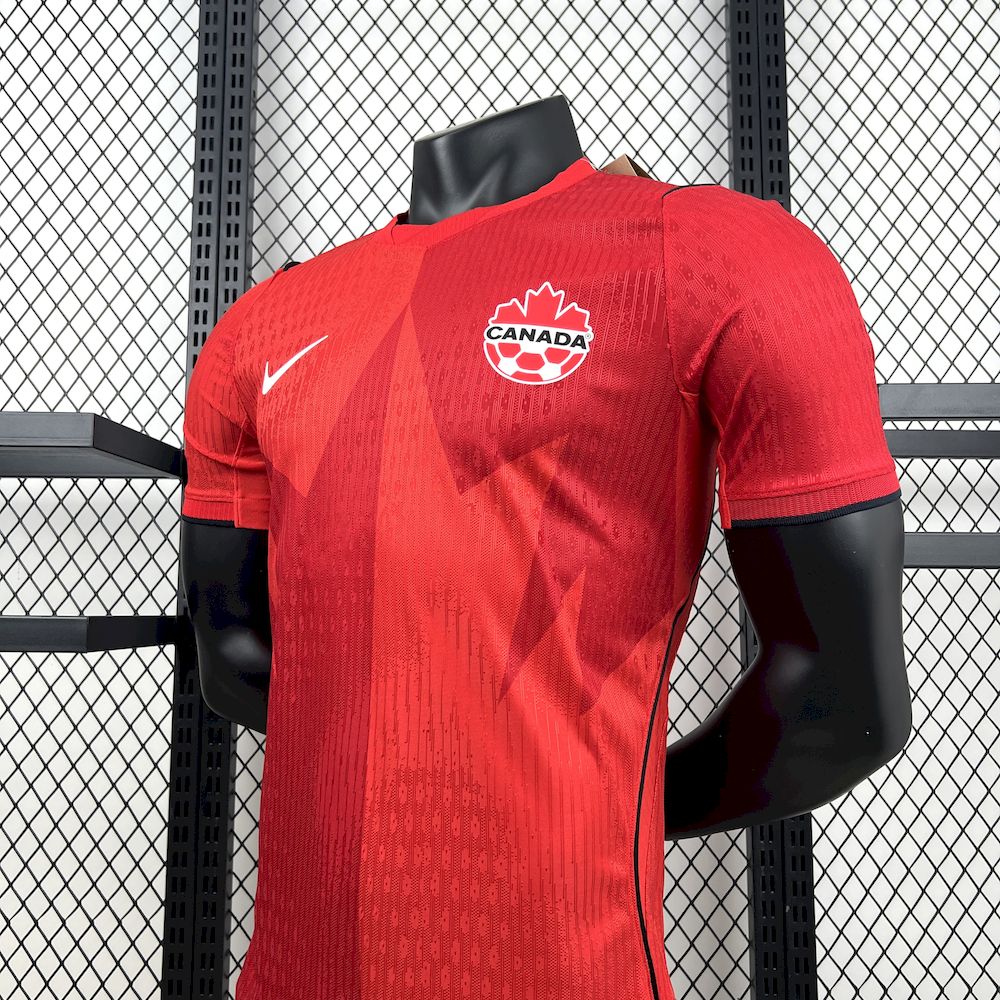 Canadá 2026 Camisola Principal Mundial Versão Jogador – Homem