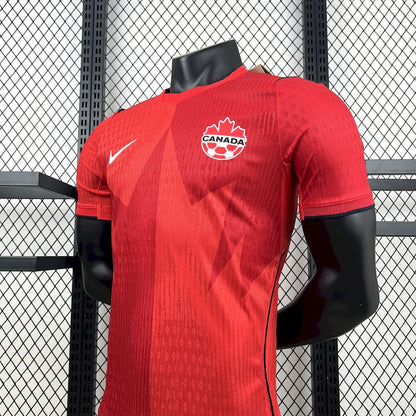 Canadá 2026 Camisola Principal Mundial Versão Jogador – Homem