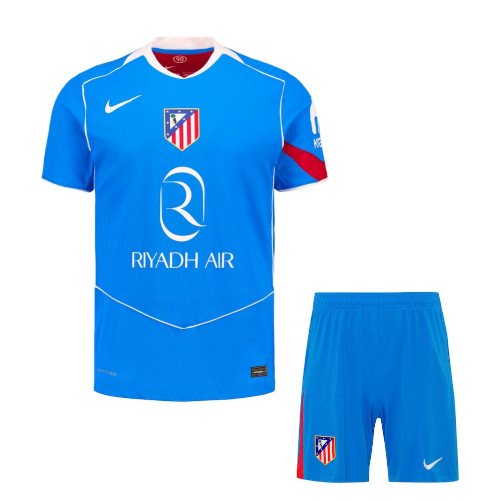 Atlético de Madrid 2025/26 Conjunto Terceiro – Criança