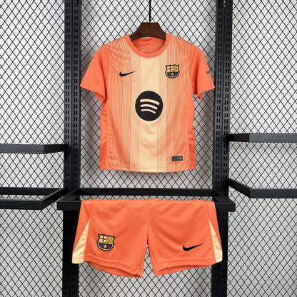 Barcelona 2025/26 Conjunto de Guarda-Redes – Criança