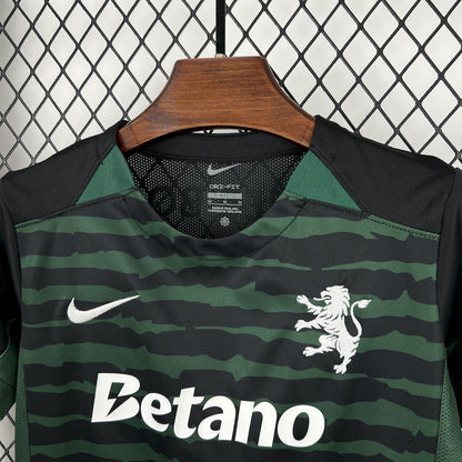 Sporting CP 2025/26 Conjunto de Guarda-Redes – Criança