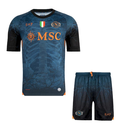 Napoli 2025/26 Conjunto Halloween – Criança