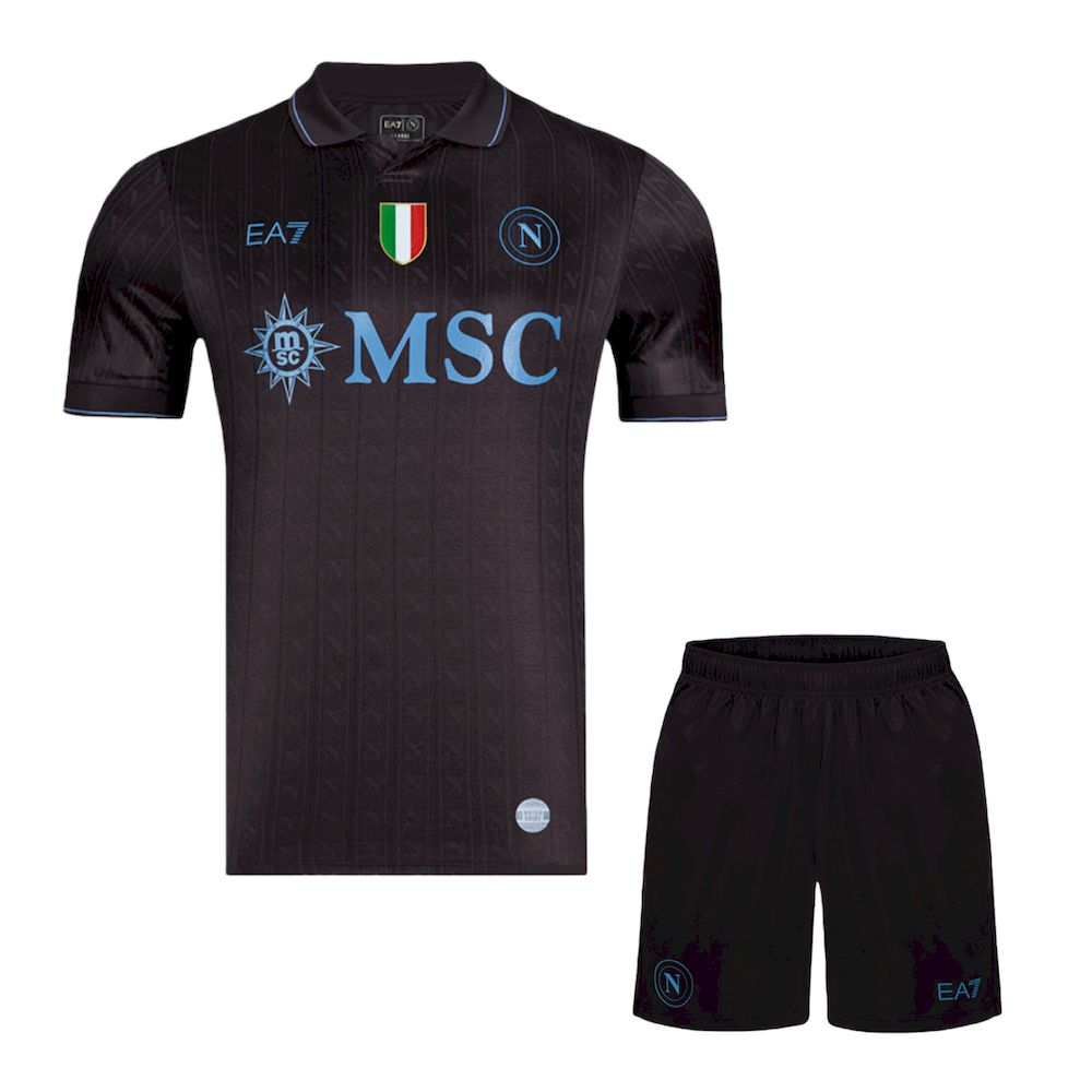 Napoli 2025/26 Conjunto Terceiro – Criança