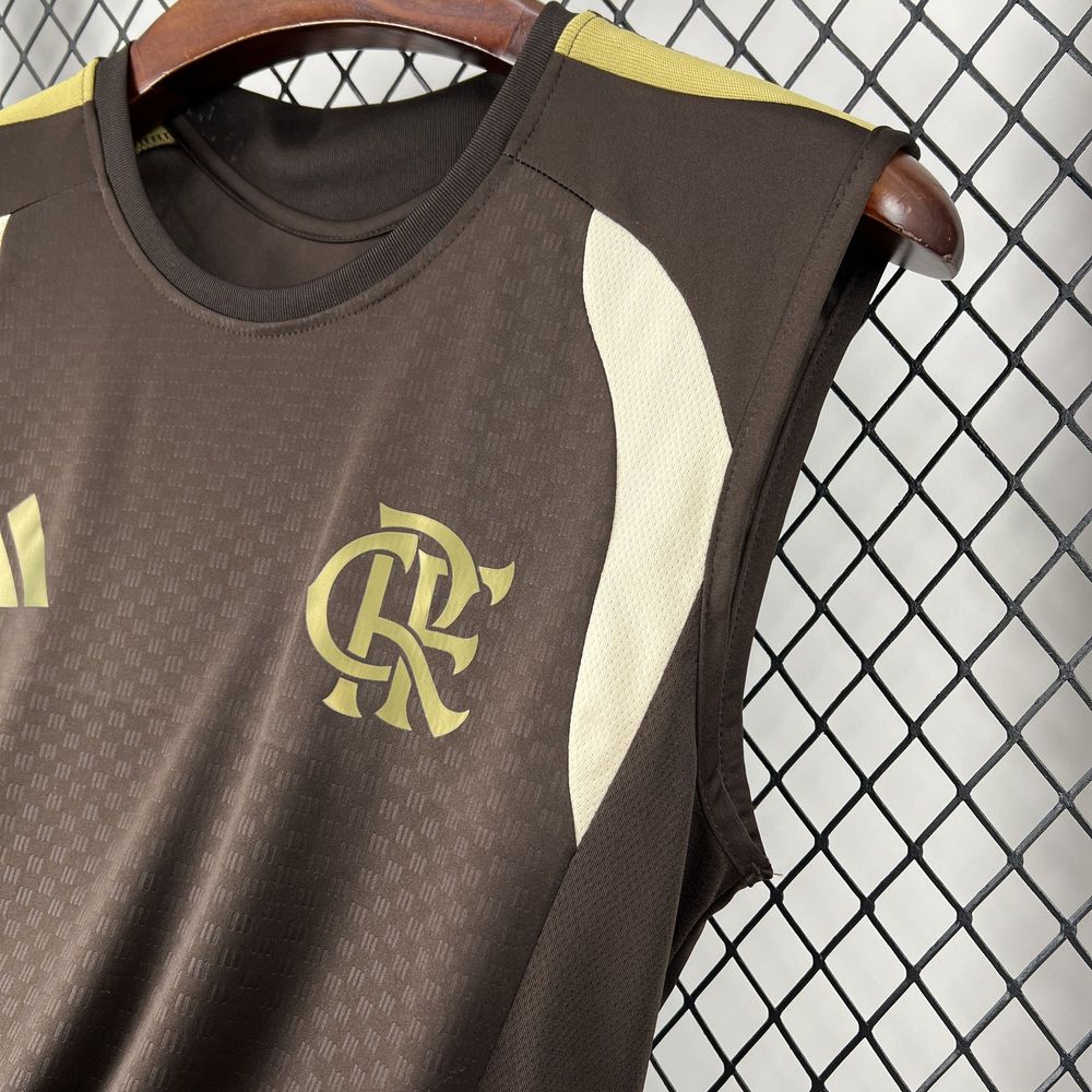 Flamengo 2025/26 Camisola Sem Mangas de Pré-Jogo – Homem