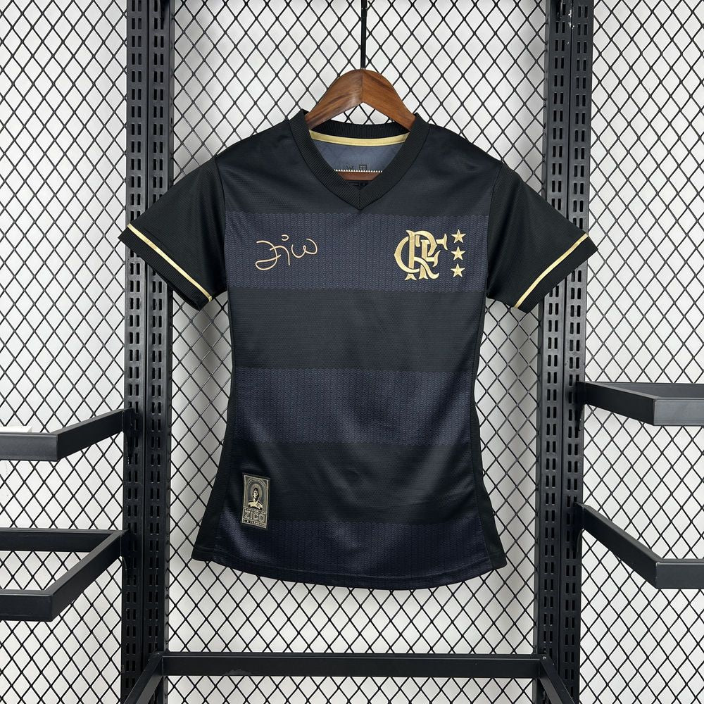 Flamengo x Zico 1981 Camisola 2025/26 Retro – Mulher