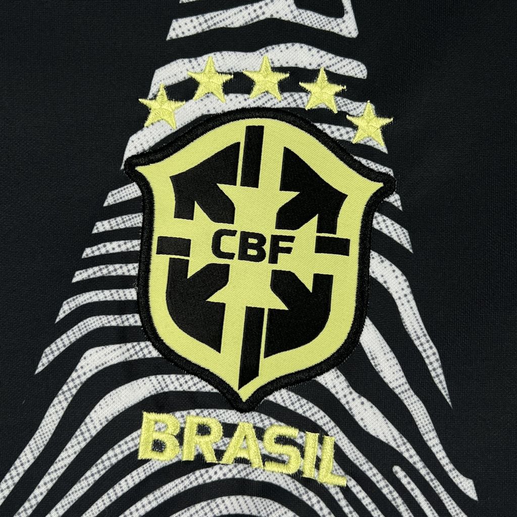 Brasil 2026 Camisola de Guarda-Redes Hollywood de Manga Comprida – Homem