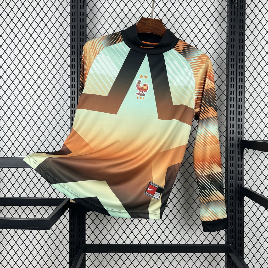 França 2026 Camisola de Guarda-Redes Hollywood de Manga Comprida – Homem