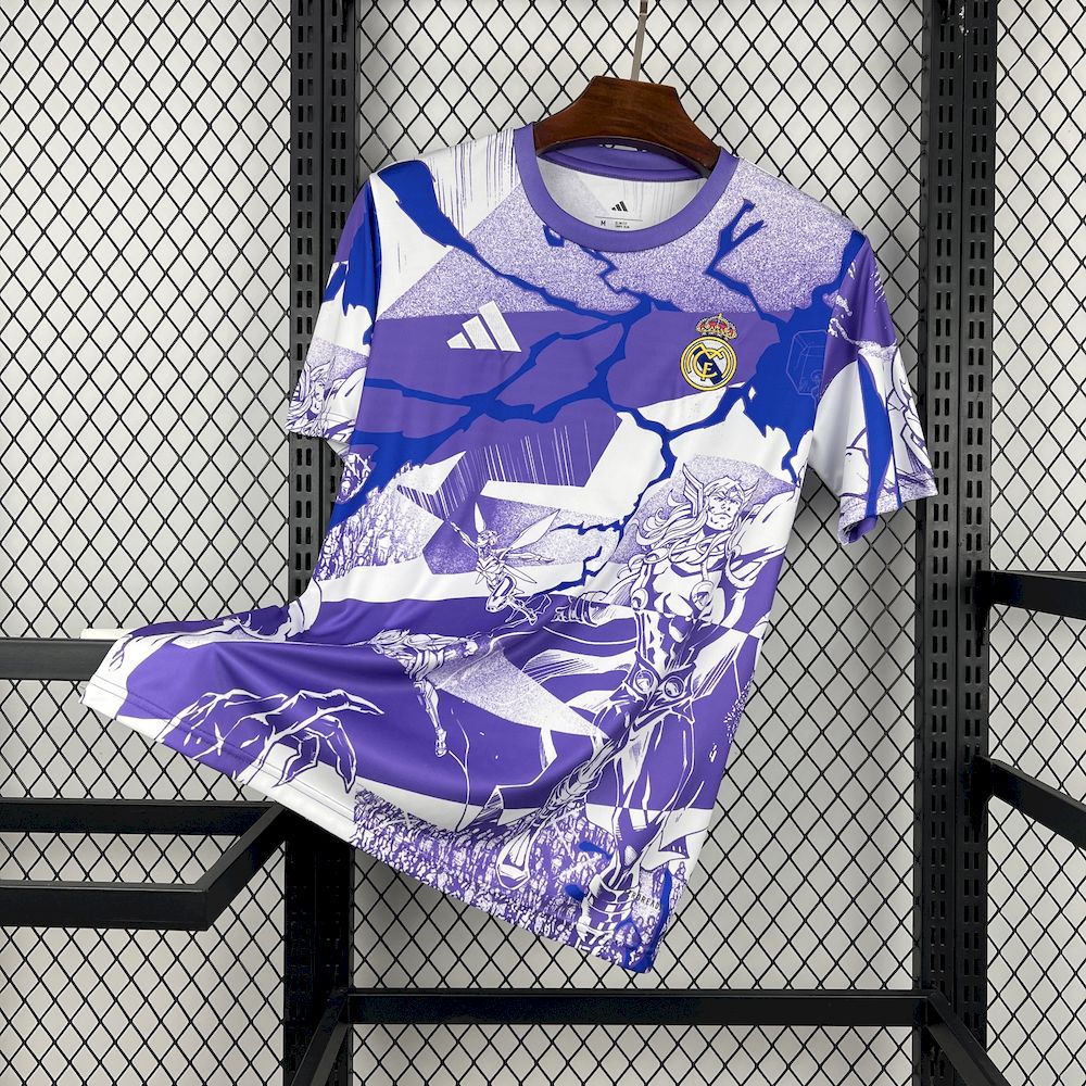 Real Madrid 2025/26 Camisola de Pré-Jogo – Homem