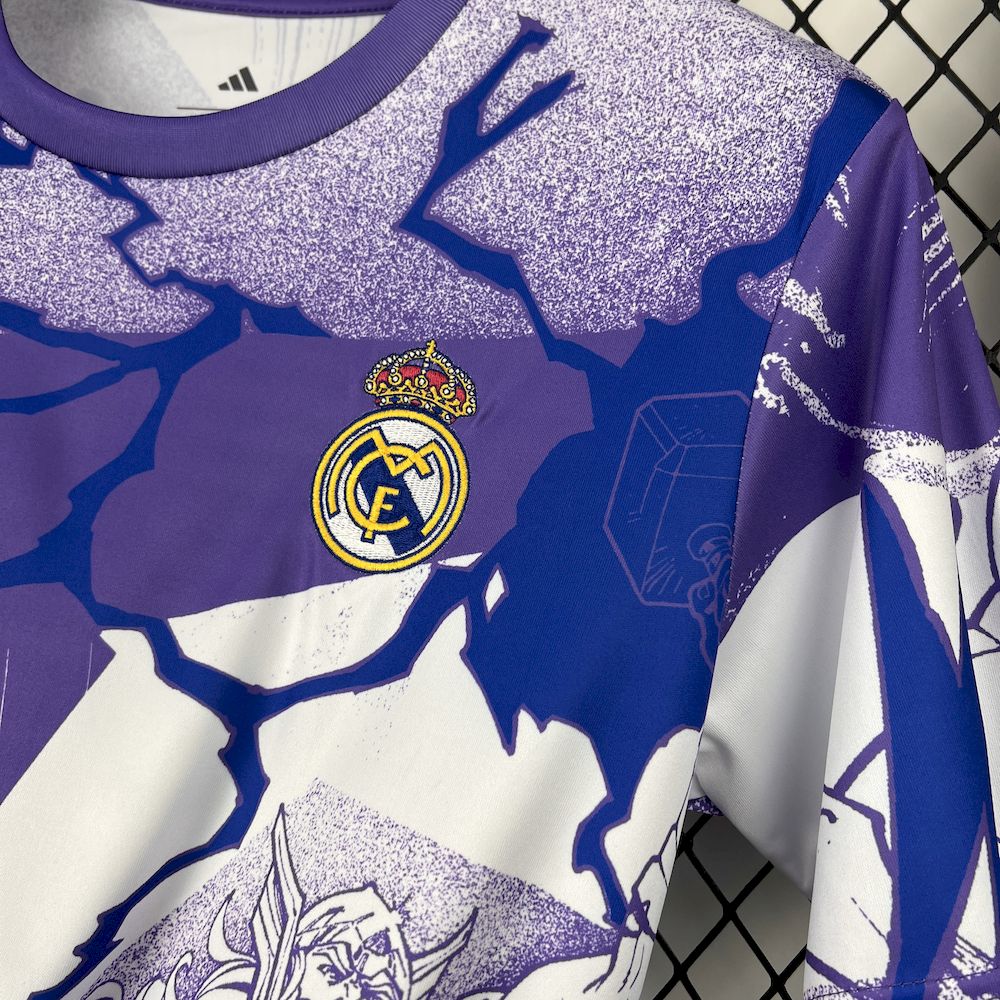 Real Madrid 2025/26 Camisola de Pré-Jogo – Homem