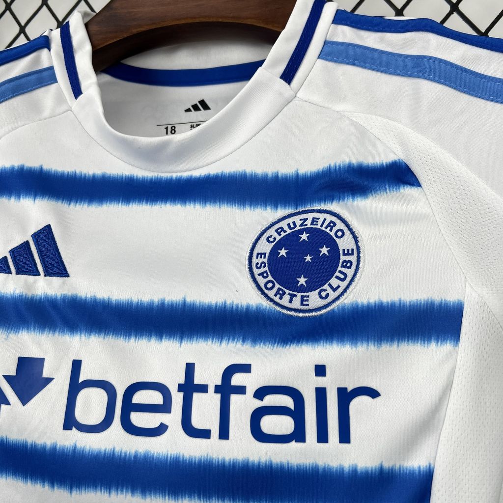 Cruzeiro 2026/27 Conjunto Alternativo – Criança