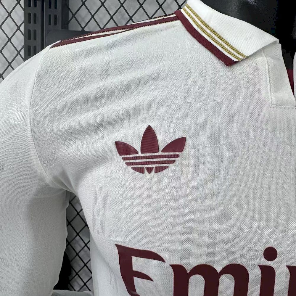 Arsenal 2025/26 Camisola Terceira de Manga Comprida Versão Jogador – Homem