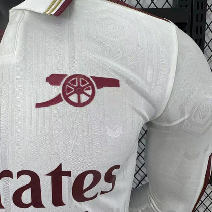Arsenal 2025/26 Camisola Terceira de Manga Comprida Versão Jogador – Homem
