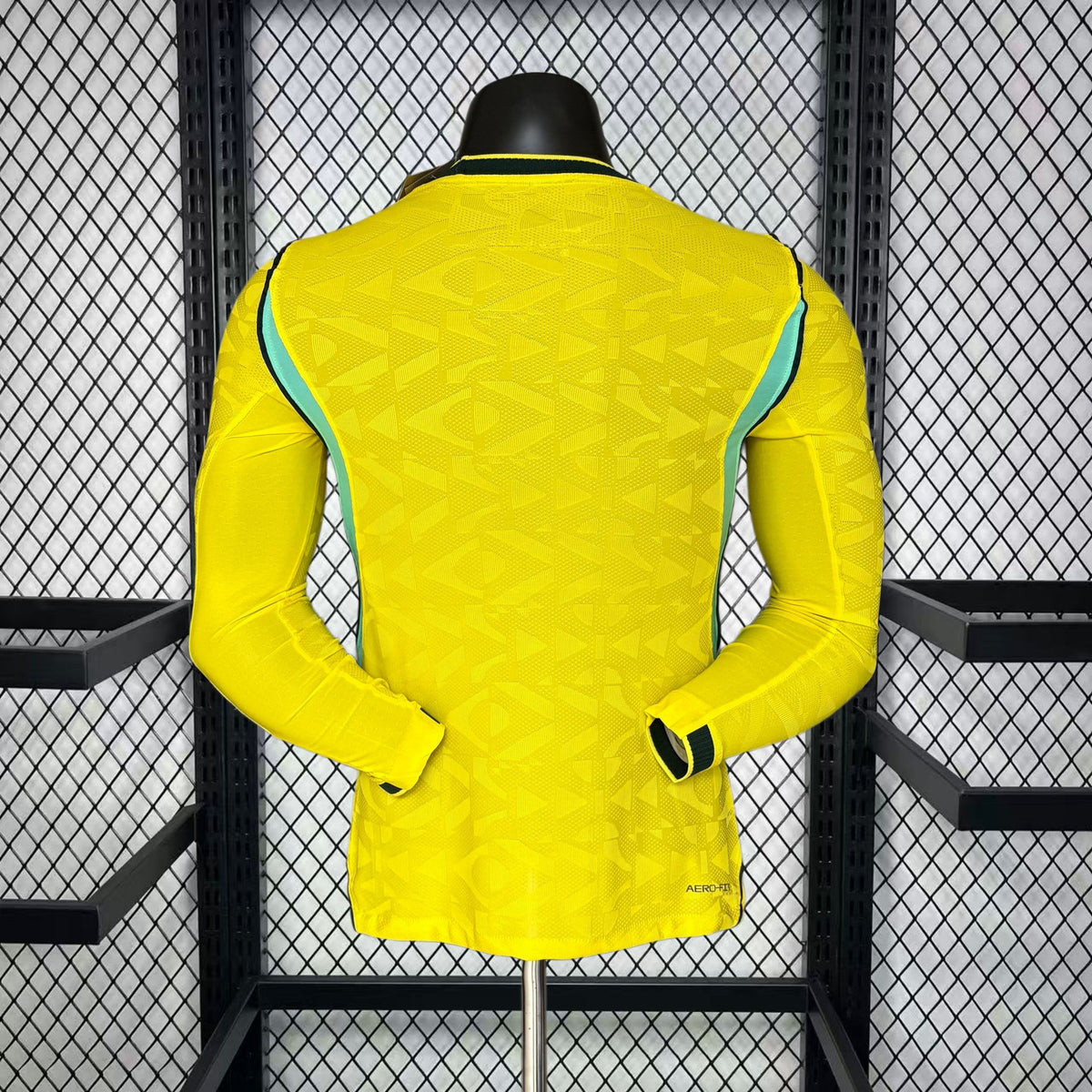 Brasil 2026 Camisola Principal Mundial de Manga Comprida Versão Jogador – Homem
