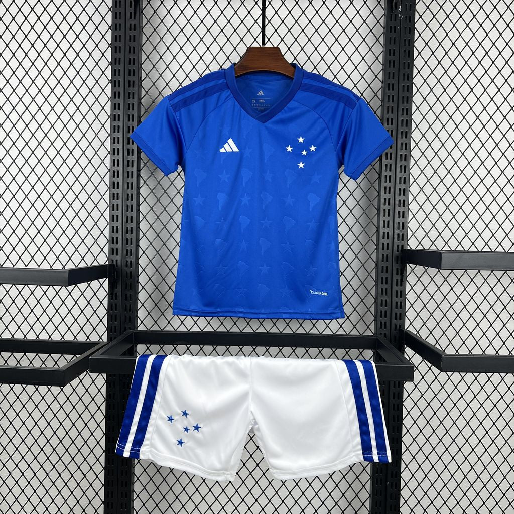 Cruzeiro 2026/27 Conjunto Principal – Criança