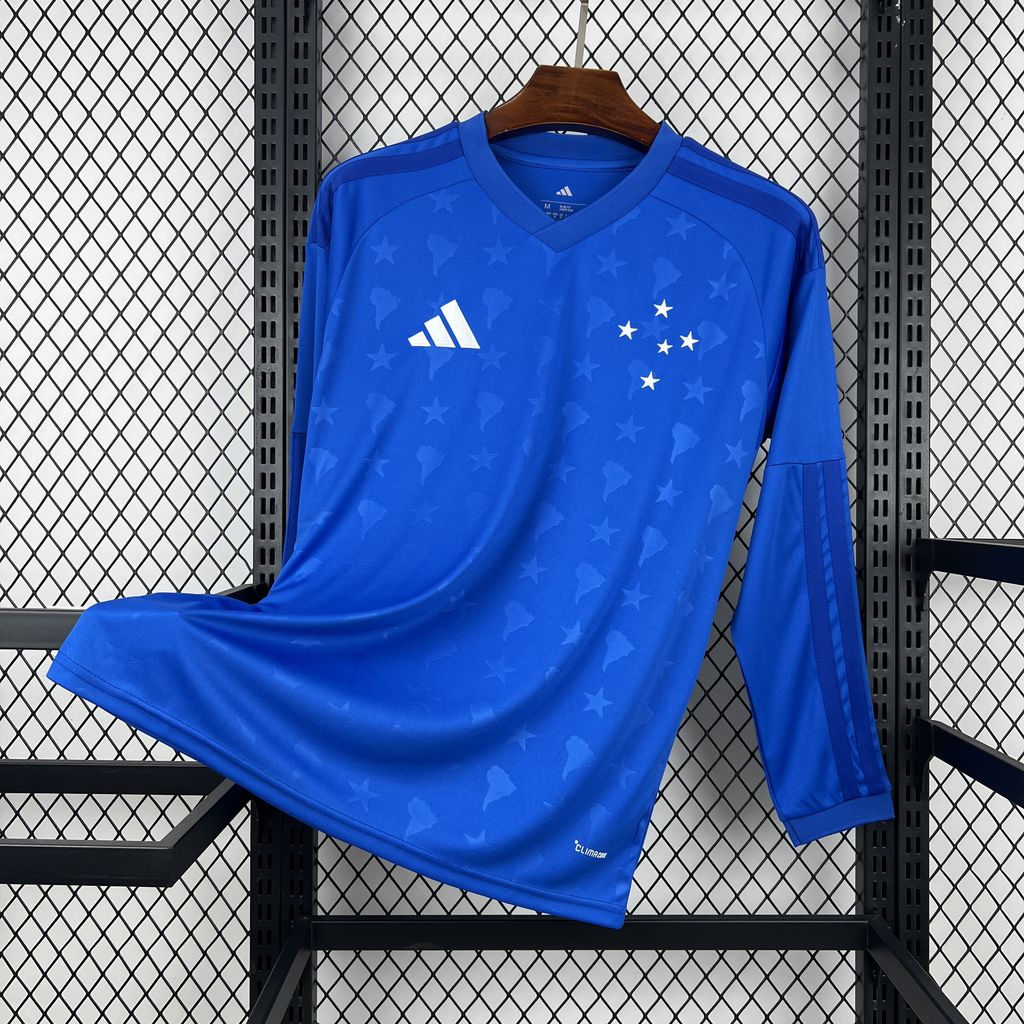 Cruzeiro 2026/27 Camisola Principal de Manga Compridas – Homem