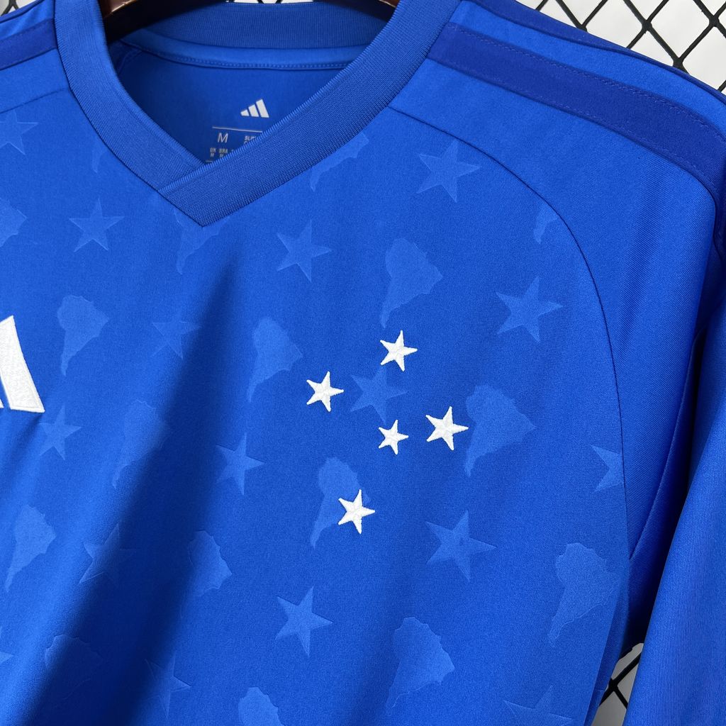 Cruzeiro 2026/27 Camisola Principal de Manga Compridas – Homem