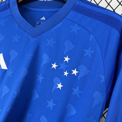 Cruzeiro 2026/27 Camisola Principal de Manga Compridas – Homem