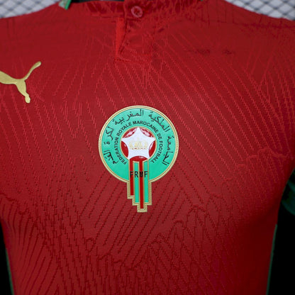 Marrocos 2026 Camisola Principal Mundial Versão Jogador – Homem