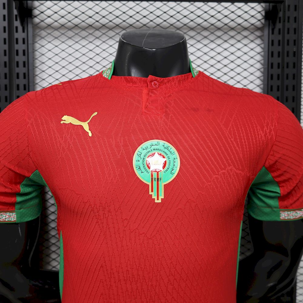 Marrocos 2026 Camisola Principal Mundial Versão Jogador – Homem