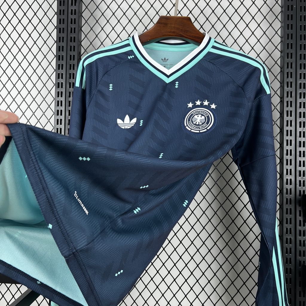 Alemanha 2026 Camisola Alternativa Mundial de Manga Comprida – Homem