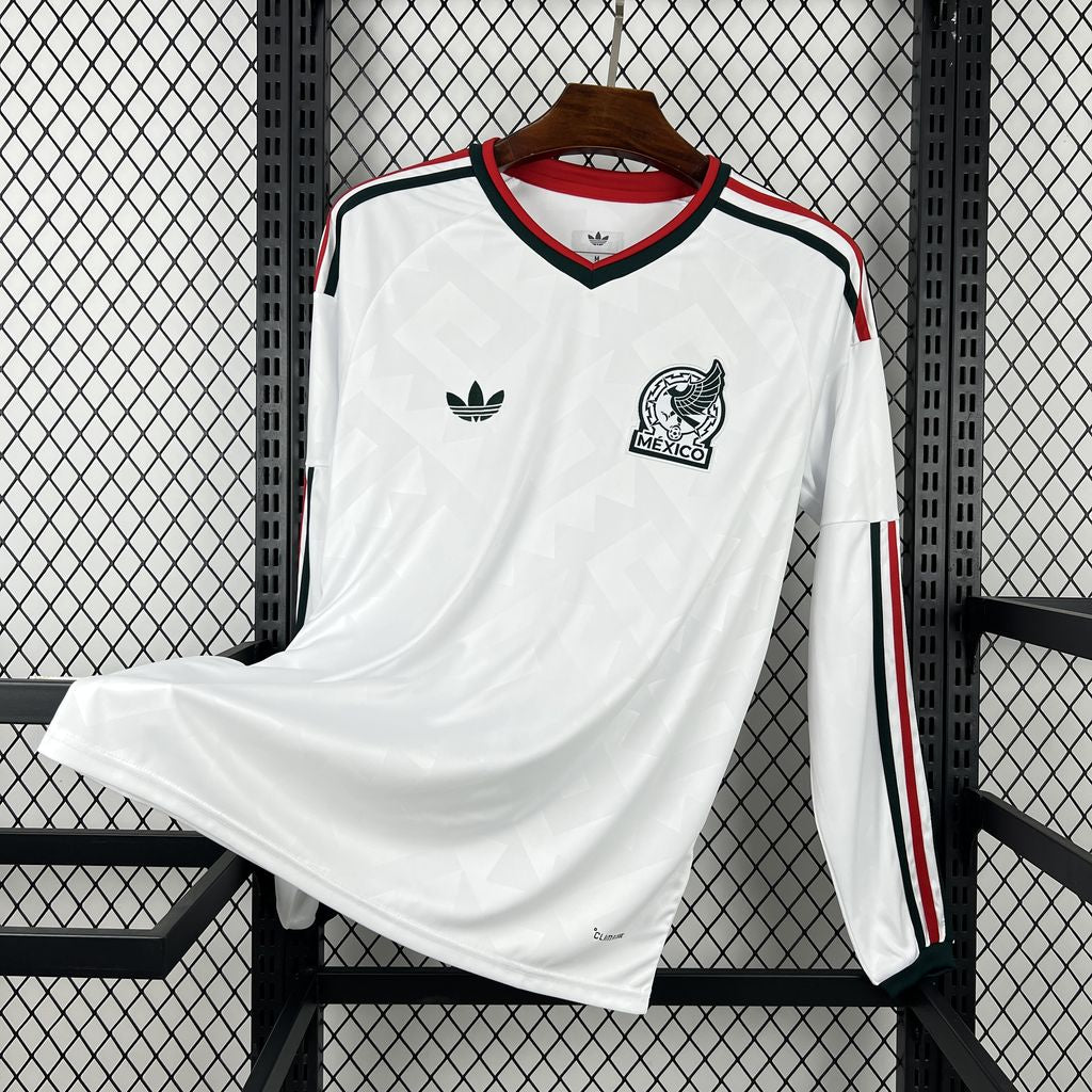 México 2026 Camisola Alternativa Mundial de Manga Comprida – Homem