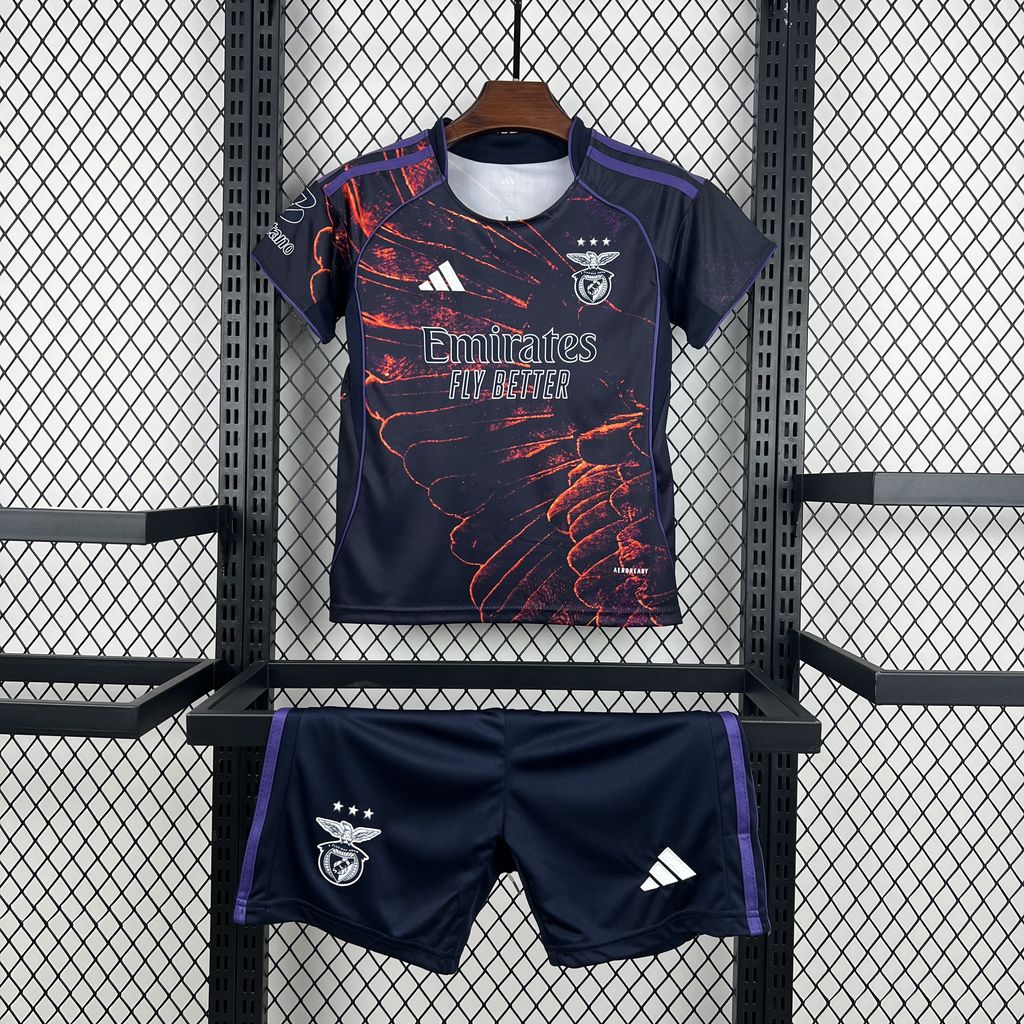 Benfica 2025/26 Conjunto Quarto – Criança