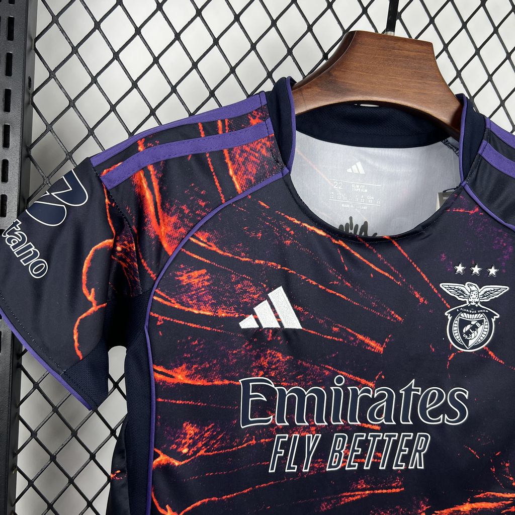 Benfica 2025/26 Conjunto Quarto – Criança