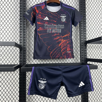 Benfica 2025/26 Conjunto Quarto – Criança
