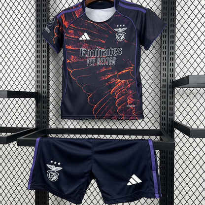 Benfica 2025/26 Conjunto Quarto – Criança