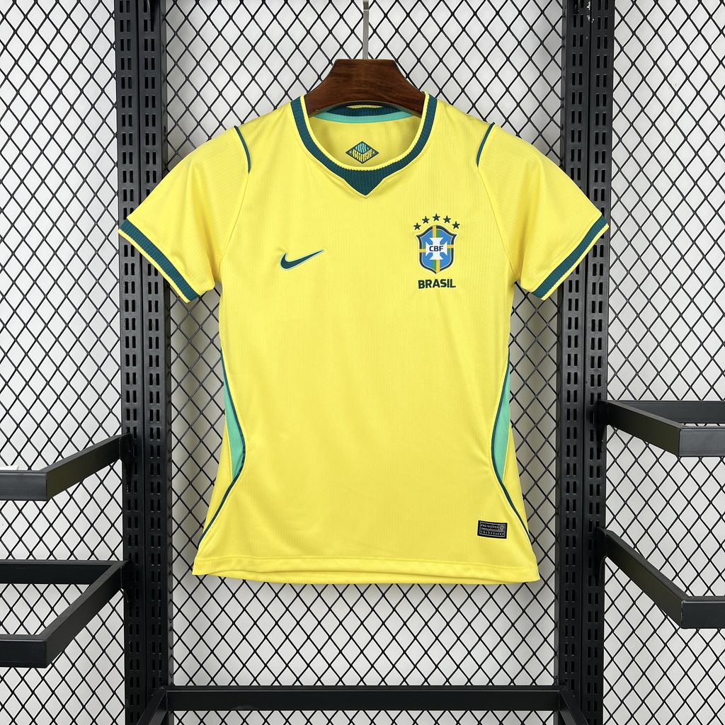 Brasil 2026 Camisola Principal Mundial – Mulher