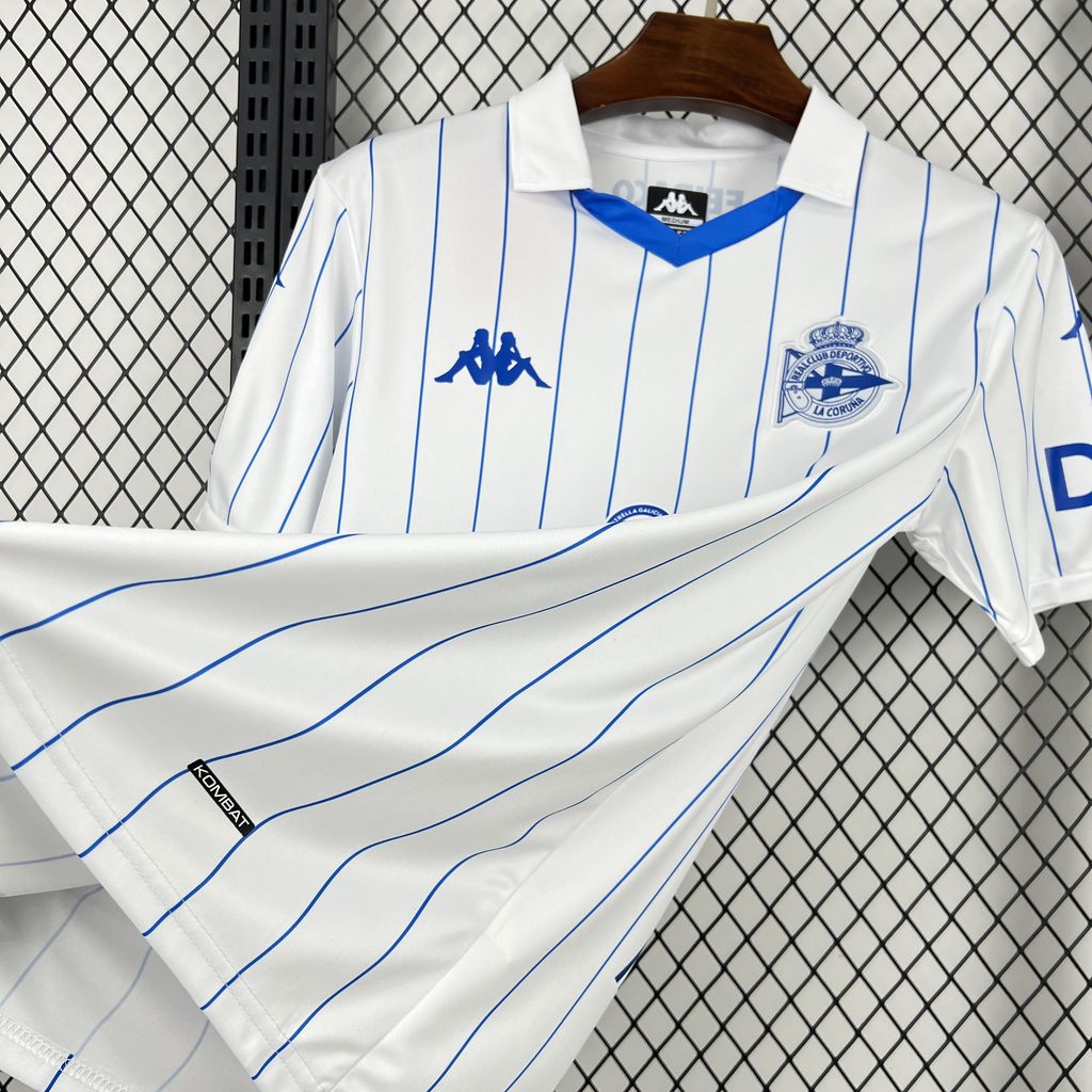 Deportivo de La Coruna 2025/26 Camisola Retro – Homem