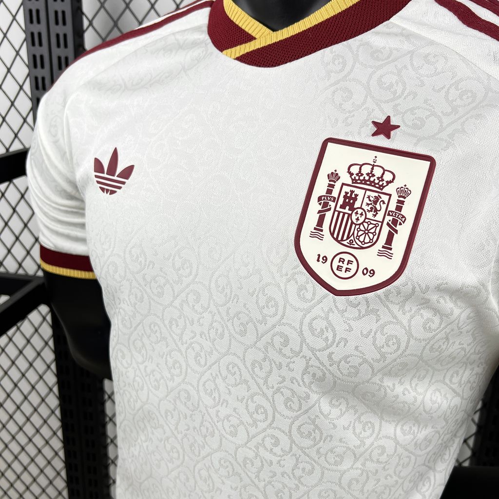 Espanha 2026 Camisola Alternativa Mundial Versão Jogador – Homem
