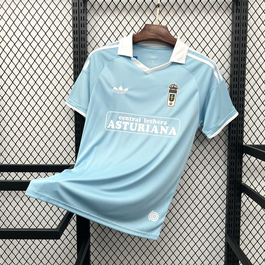 Real Oviedo 2025/26 Camisola Retro – Homem