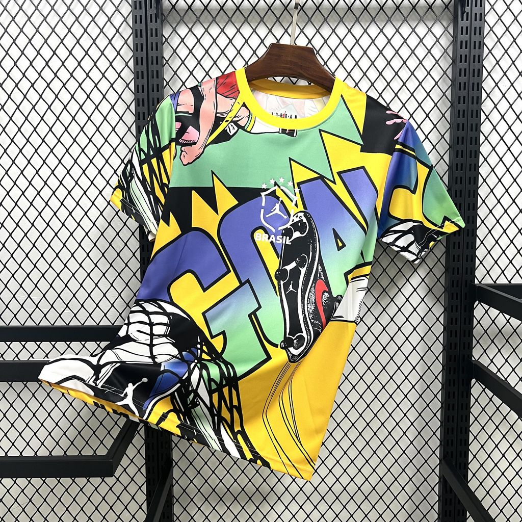 Brasil x Essentials Boxy 2026 Camisola Especial – Homem
