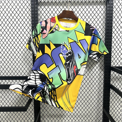 Brasil x Essentials Boxy 2026 Camisola Especial – Homem