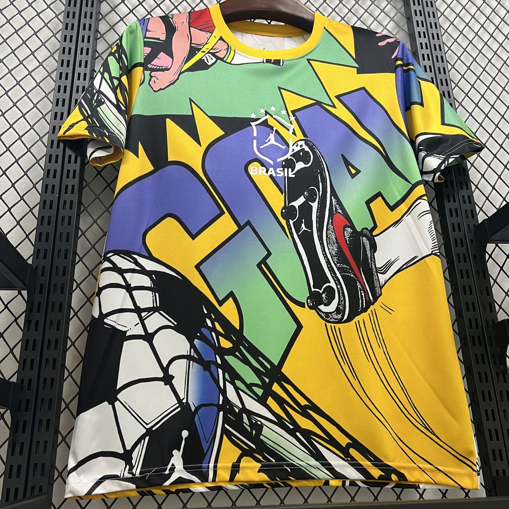 Brasil x Essentials Boxy 2026 Camisola Especial – Homem