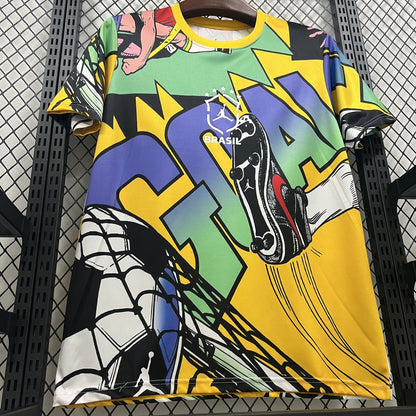 Brasil x Essentials Boxy 2026 Camisola Especial – Homem