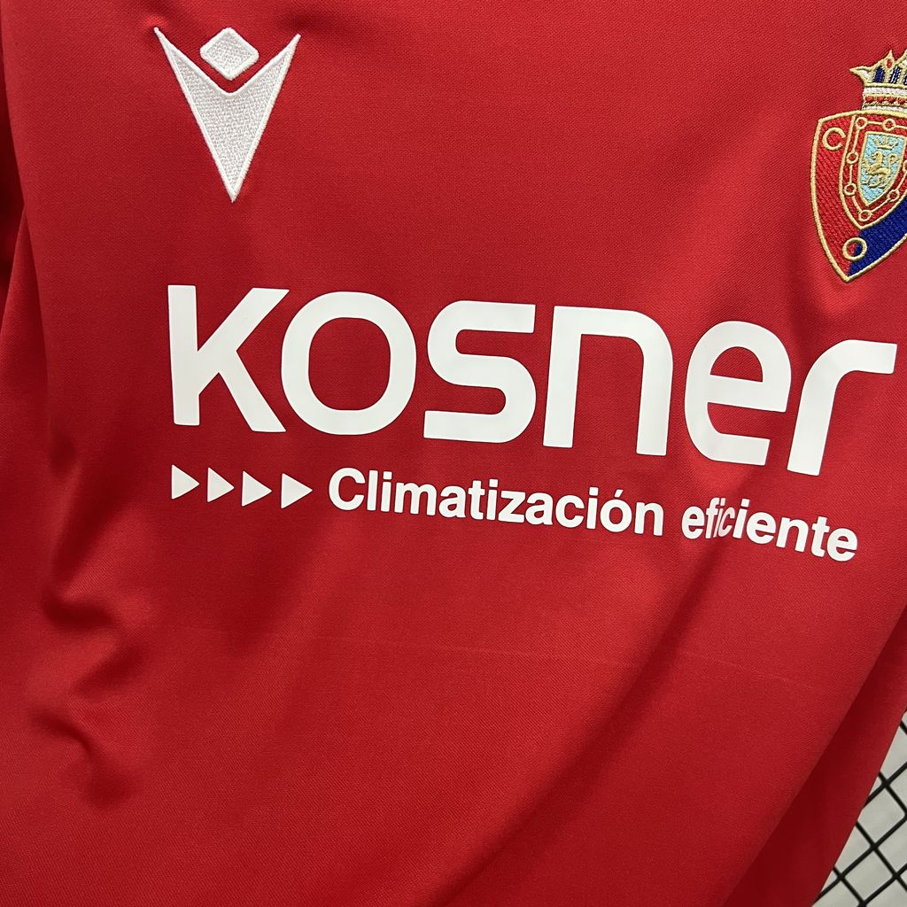 CA Osasuna 2025/26 Camisola Retro – Homem